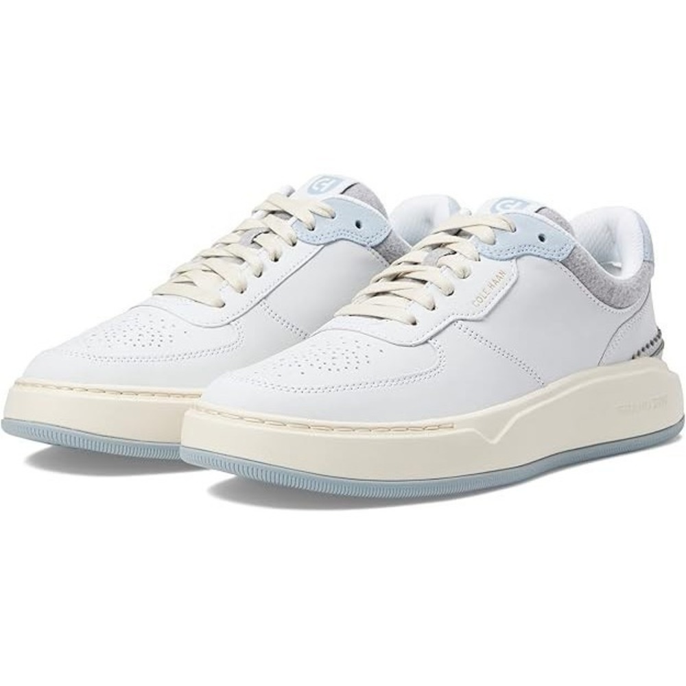 Cole Haan® (Women's 8.5 B) GrandPrø™ Crossover Sneakers, Vapor Gray/Blue - $195